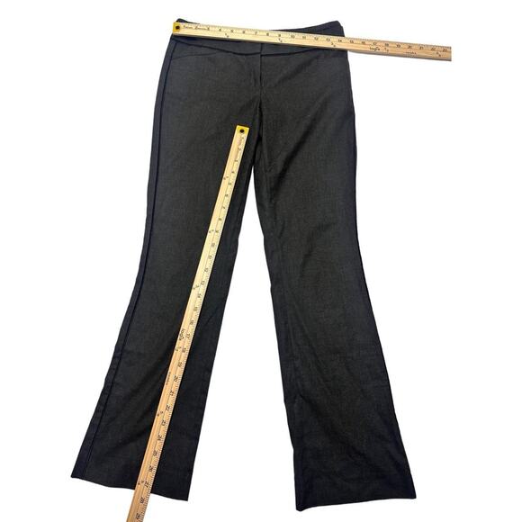 BeBe Size 0 Vintage Low Rise Flared Slack Pants With Cute Buckled Belt Detail - Picture 4 of 5